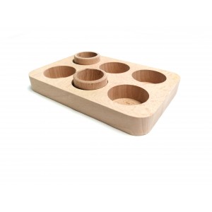 BASE FAIG PER A 6 CUBILETS