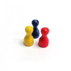 Peó Ø12mm x 25mm alt. Colors assortits