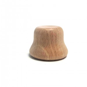 PEÇA TORNEJADA DE FAIG. 25 ALT. 34MM DIÀM. INF. / 25MM DIÀM. SUP..