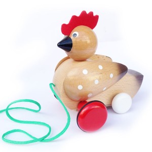 Arrossegador gallina natural/groga